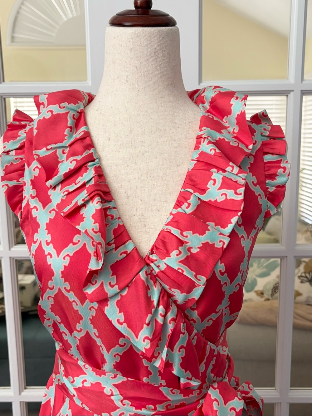 Kate Spade Aubrey Silk Wrap Dress - Picture 5 of 15